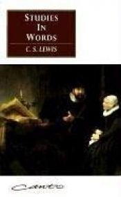 book cover of Studies in Words by C.S. Lewis
