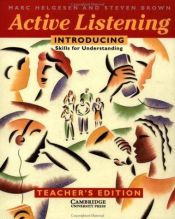 book cover of Active Listening: Introducing Skills for Understanding: Teacher's edition by Marc Helgesen