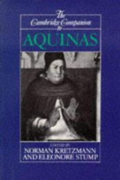 book cover of The Cambridge Companion to Aquinas by Norman (Ed) Kretzmann