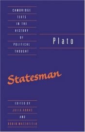 book cover of Statesman by Plato