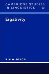 book cover of Ergativity by R.M.W. Dixon