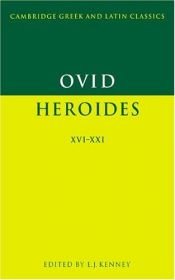 book cover of Ovid: Heroides XVI-XXI: No. 16-21 (Cambridge Greek & Latin Classics) (Cambridge Greek and Latin Classics) by Ovīdijs