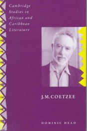 book cover of J.M. Coetzee by Dominic Head