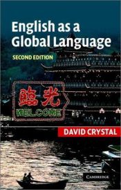 book cover of English as a global language by David Crystal