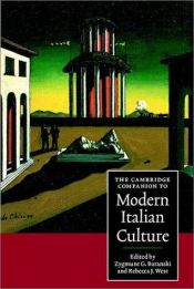 book cover of The Cambridge Companion to Modern Italian Culture by Zygmunt G. Baranski