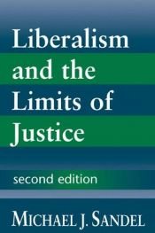 book cover of Liberalism and the Limits of Justice by مايكل ساندل
