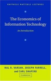 book cover of The economics of information technology by Hal Varian