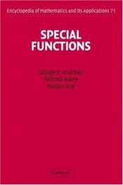 book cover of Special functions by George Andrews