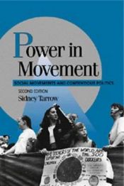 book cover of Power in movement : social movements and contentious politics by Sidney Tarrow
