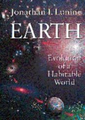 book cover of Earth : evolution of a habitable world by Jonathan I. Lunine