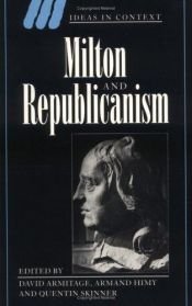book cover of Milton and republicanism by David Armitage