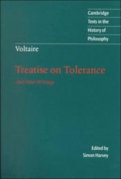 book cover of Traité sur la tolérance by Voltaire