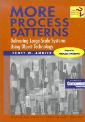 book cover of More Process Patterns: Delivering Large-Scale Systems Using Object Technology (SIGS: Managing Object Technology) by Scott Ambler
