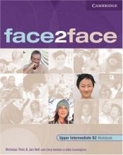 book cover of face2face Upper Intermediate Workbook with Key by Nicholas Tims