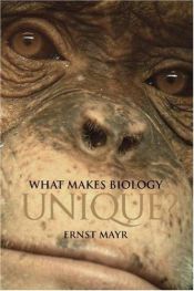 book cover of What Makes Biology Unique? by Ernst Mayr
