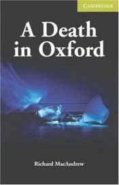 book cover of A Death in Oxford Starter by Richard MacAndrew