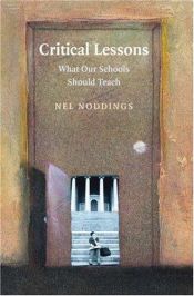 book cover of Critical Lessons by نيل نودينجز