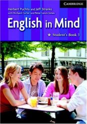 book cover of English in Mind 3 Student's Book by Herbert Puchta
