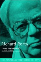 book cover of Richard Rorty by Charles B. Guignon