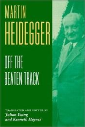 book cover of Off the Beaten Track by Martin Heidegger
