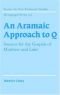 An Aramaic Approach to Q: Sources for the Gospels of Matthew and Luke (Society for New Testament Studies Monograph Serie