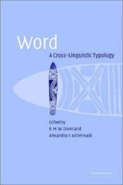 book cover of Word: A Cross-linguistic Typology by R.M.W. Dixon