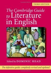 book cover of The Cambridge guide to literature in English by Dominic Head