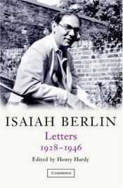 book cover of Isaiah Berlin: Letters 1928-1946 by Isaiah Berlin