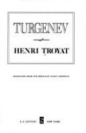 book cover of Turgenev by Henri Troyat