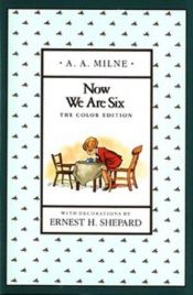 book cover of Nu är vi sex (Now We Are Six) by A.A. Milne