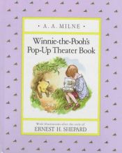book cover of Winnie-the-Pooh's pop-up theater book by A. A. Milne