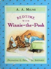 book cover of Bedtime with Pooh by Alan Alexander Milne