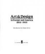 book cover of Art and Design in Europe and America, 1800-1900 by Victoria and Albert Museum