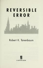 book cover of Karp 04 - Reversible Error by Robert Tanenbaum