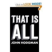 book cover of That is all by John Hodgman