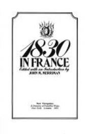 book cover of 1830 in France by John M. Merriman