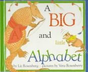 book cover of A big and little alphabet by Liz Rosenberg