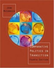 book cover of Comparative Politics in Transition (New Horizons in Comparative Politics) by John McCormick