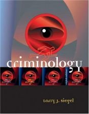 book cover of Criminology Eigth Edition Instructor's Edition by Larry J. Seigel