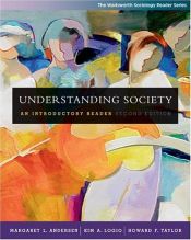 book cover of Understanding Society : An Introductory Reader (with InfoTrac) by Margaret L. Andersen