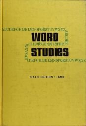 book cover of Word studies by Marion M. Lamb
