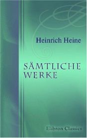 book cover of Heine Werke by Heinrich Heine