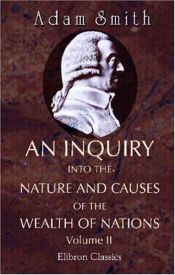 book cover of Uurimus riikide rikkuse iseloomust ja põhjustest. II köide by Adam Smith