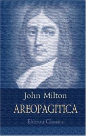 book cover of Areopagitica by John Milton
