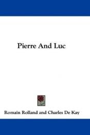 book cover of Pierre et Luce by Romain Rolland