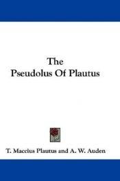 book cover of Pseudolus by Plautus