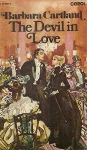 book cover of The Devil in Love by Barbara Cartland