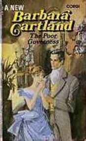 book cover of The Poor Governess by Barbara Cartland
