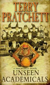 book cover of Nevídaní akademikové by Terry Pratchett