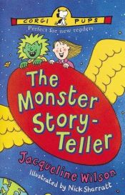 book cover of The Monster Story-Teller (Corgi Pups) by Jacqueline Wilson